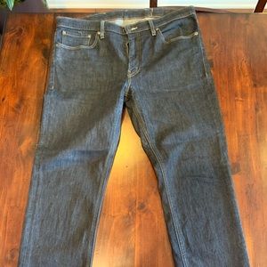 Levi Strauss men’s 511 dark blue jean